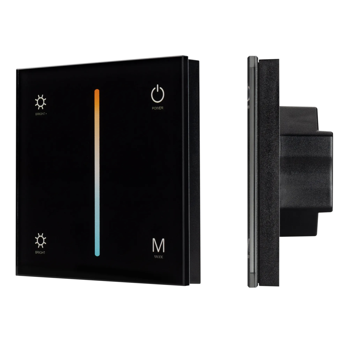 Изображение товара Панель SMART-P21-MIX-G-IN Black (12-24V, 4x3A, Sens, 2.4G) (Arlight, IP20 Пластик, 5 лет) 033765