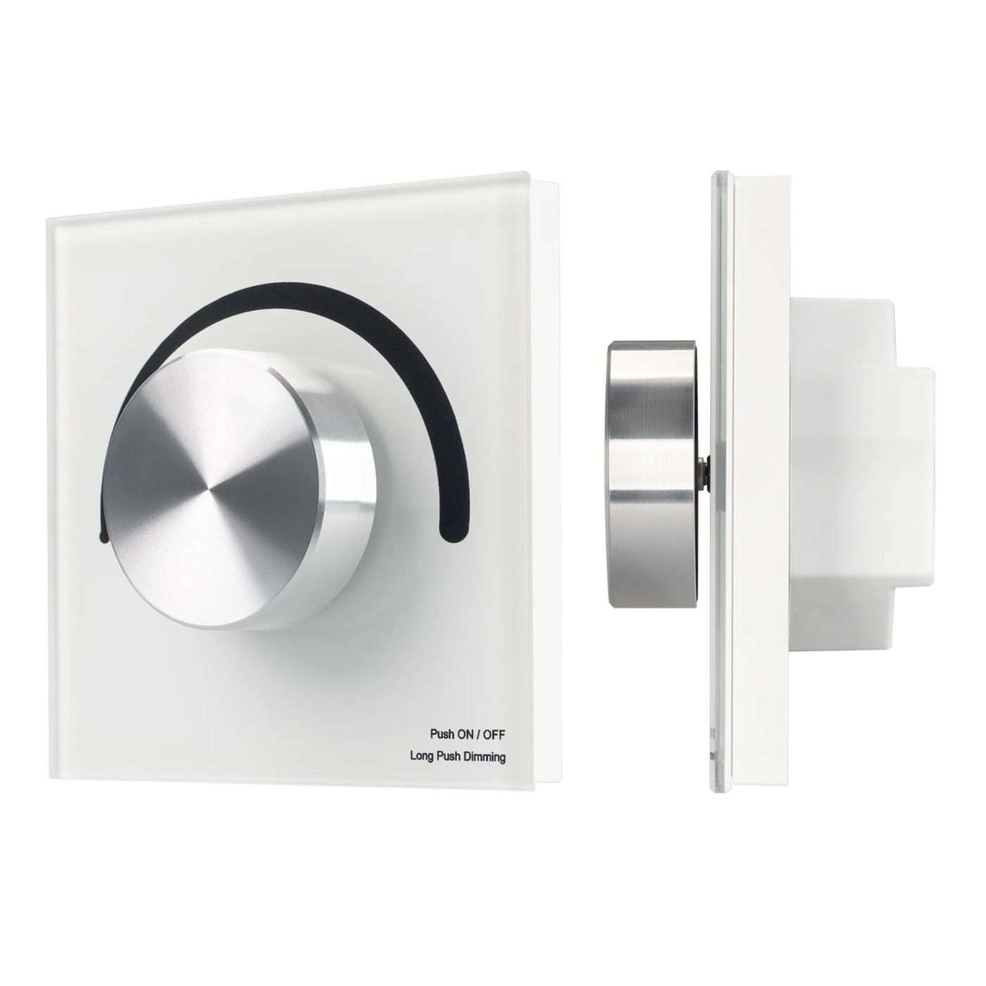 Изображение товара Панель SMART-P1-DIM-G-IN White (3V, Rotary, 2.4G) (Arlight, IP20 Пластик, 5 лет) 033752