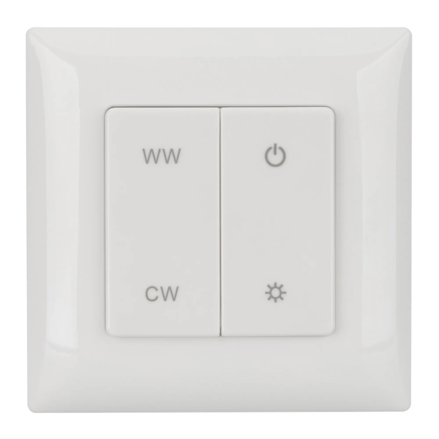Изображение товара Панель SMART-P48-MIX-P-SUF (3V, 1 зона, Knob, 2.4G) (Arlight, Пластик) 028302