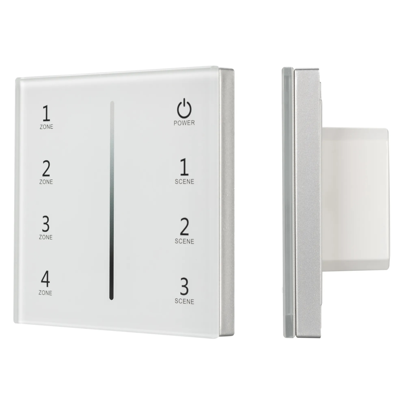 Изображение товара Панель Sens SMART-P29-DIM White (230V, 4 зоны, 2.4G) (Arlight, IP20 Пластик, 5 лет) 027103