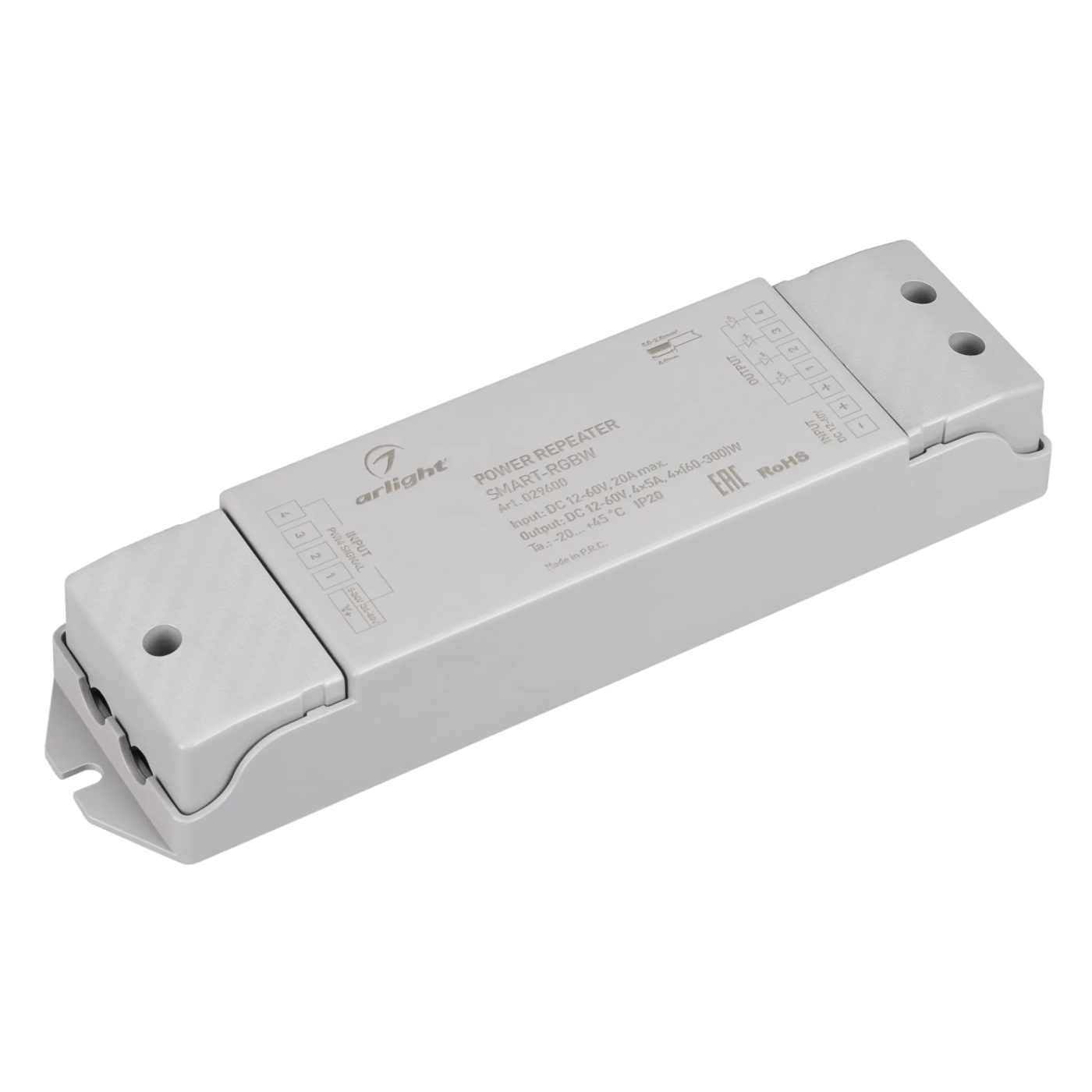 Изображение товара Усилитель SMART-RGBW (12-60V, 4x5A) (Arlight, -) 029600
