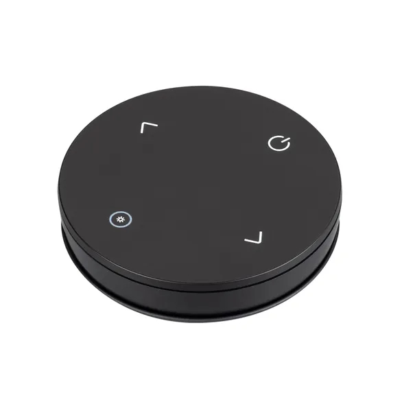 Изображение товара INTELLIGENT ARLIGHT Пульт SMART-801-22-1G-DIM Black (3V, Magnet, 2.4G) (IARL, IP20 Пластик, 5 лет) 046475