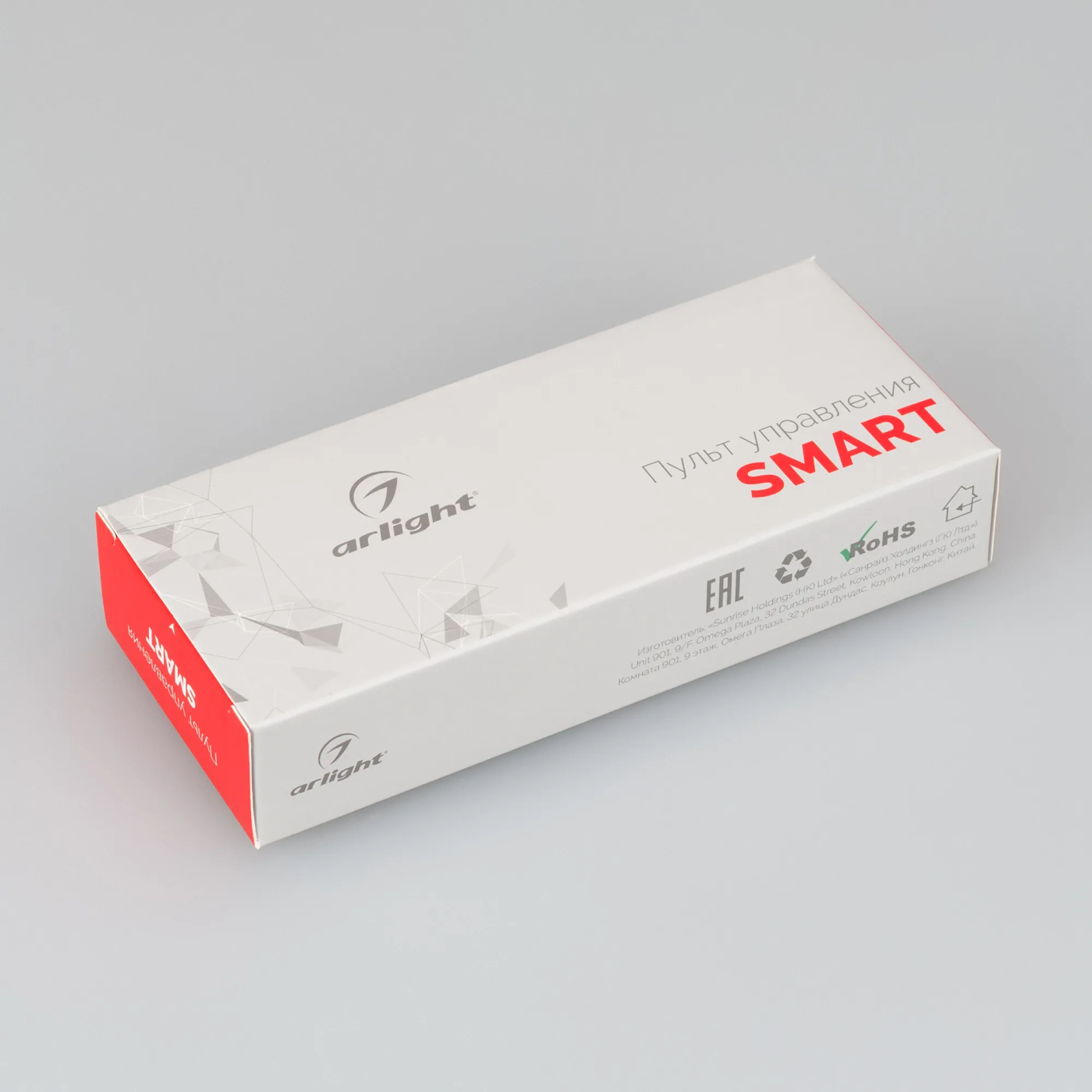 Изображение товара Пульт SMART-R24-DIM Black (4 зоны, 2.4G) (Arlight, IP20 Пластик, 5 лет) 023475