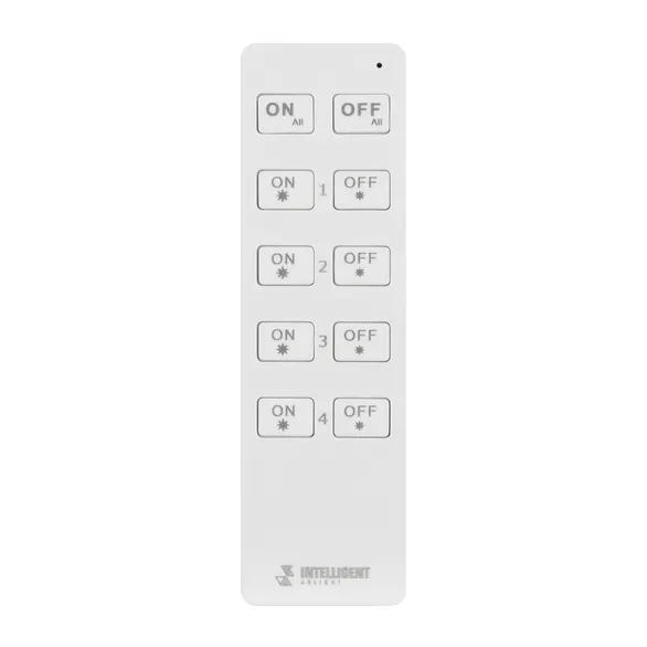Изображение товара INTELLIGENT ARLIGHT Пульт SMART-801-22-4G-DIM White (3V, 2.4G) (IARL, IP20 Пластик, 5 лет) 045932