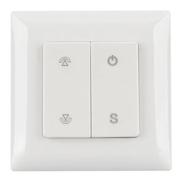 Изображение товара Панель SMART-P46-DIM-P-SUF (3V, 1 зона, Knob, 2.4G) (Arlight, Пластик) 028300