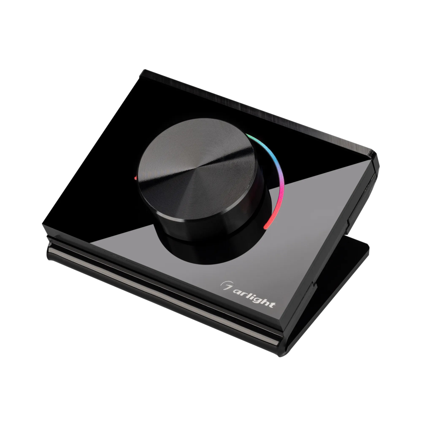 Изображение товара Панель Rotary SMART-P100-RGB Black (3V, 2.4G) (Arlight, IP20 Пластик, 5 лет) 031957