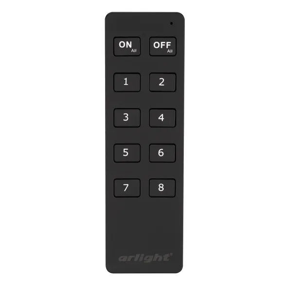 Изображение товара Пульт SMART-R8-DIM (8 зон, 2.4G) (Arlight, IP20 Пластик, 5 лет) 023029