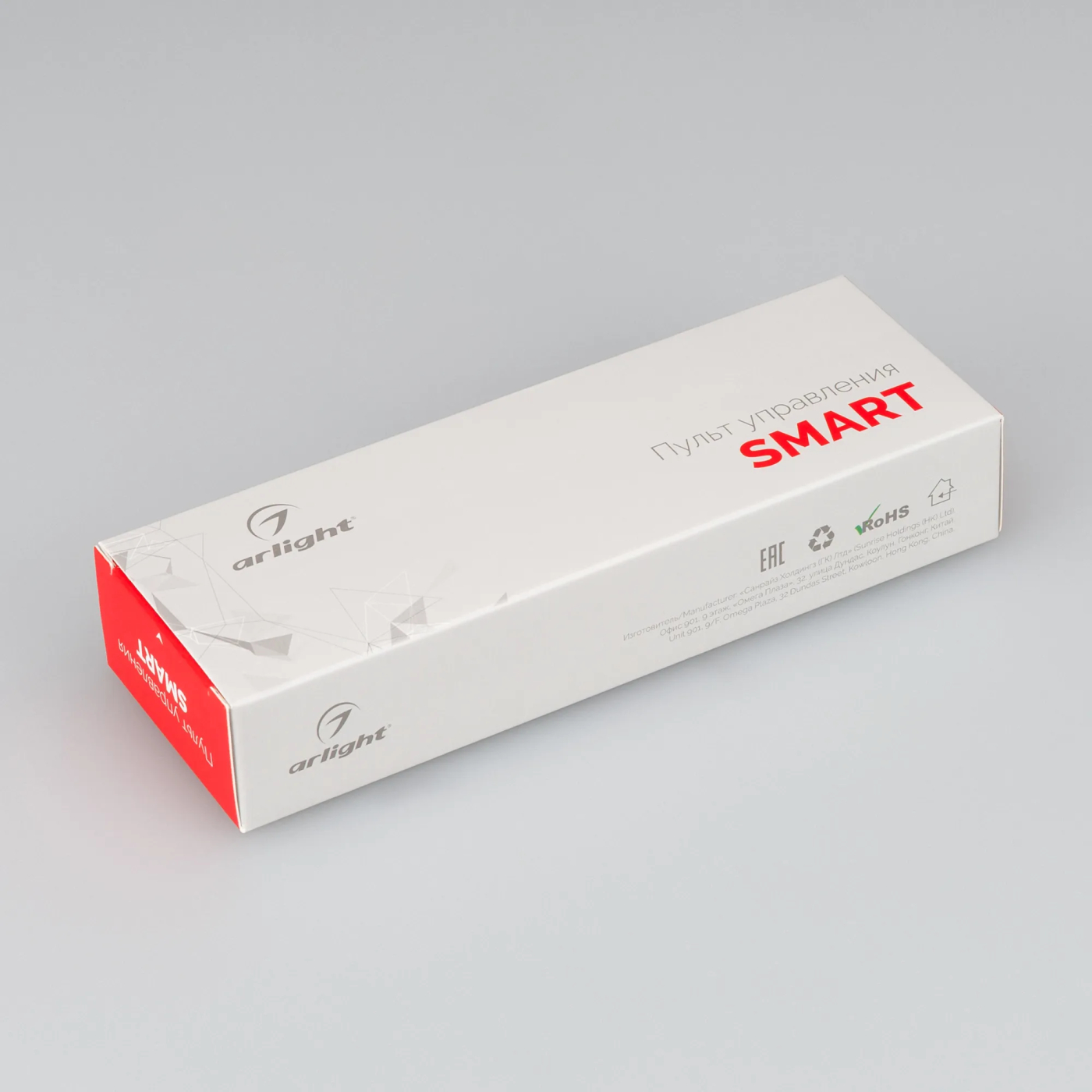 Изображение товара Пульт SMART-R43-RGBW Black (8 зон, 2.4G) (Arlight, IP20 Пластик, 5 лет) 031953