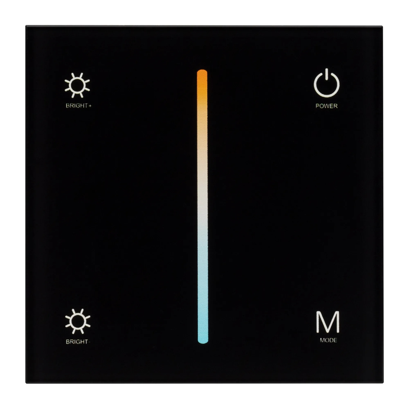 Изображение товара Панель SMART-P21-MIX-G-IN Black (12-24V, 4x3A, Sens, 2.4G) (Arlight, IP20 Пластик, 5 лет) 033765