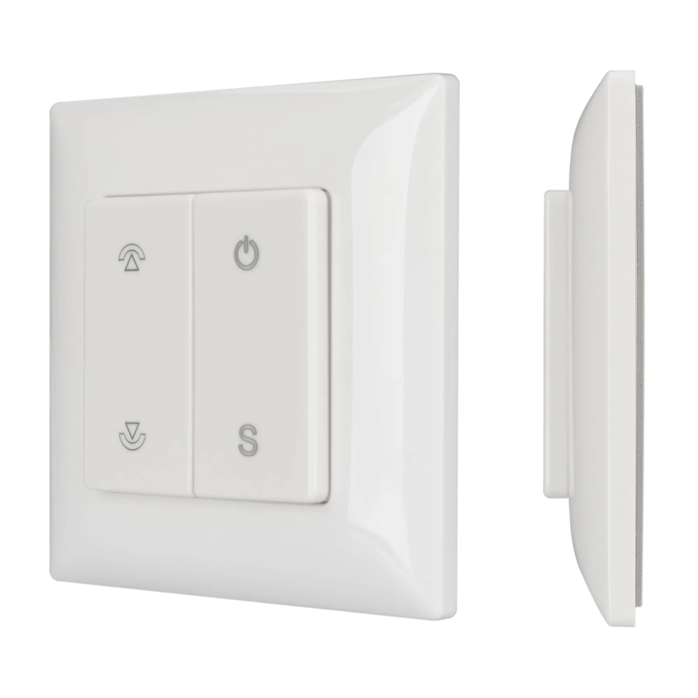 Изображение товара Панель SMART-P46-DIM-P-SUF (3V, 1 зона, Knob, 2.4G) (Arlight, Пластик) 028300