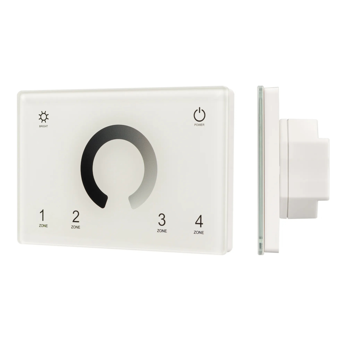 Изображение товара Панель Sens SMART-P79-DIM White (230V, 4 зоны, 2.4G) (Arlight, IP20 Пластик, 5 лет) 028398