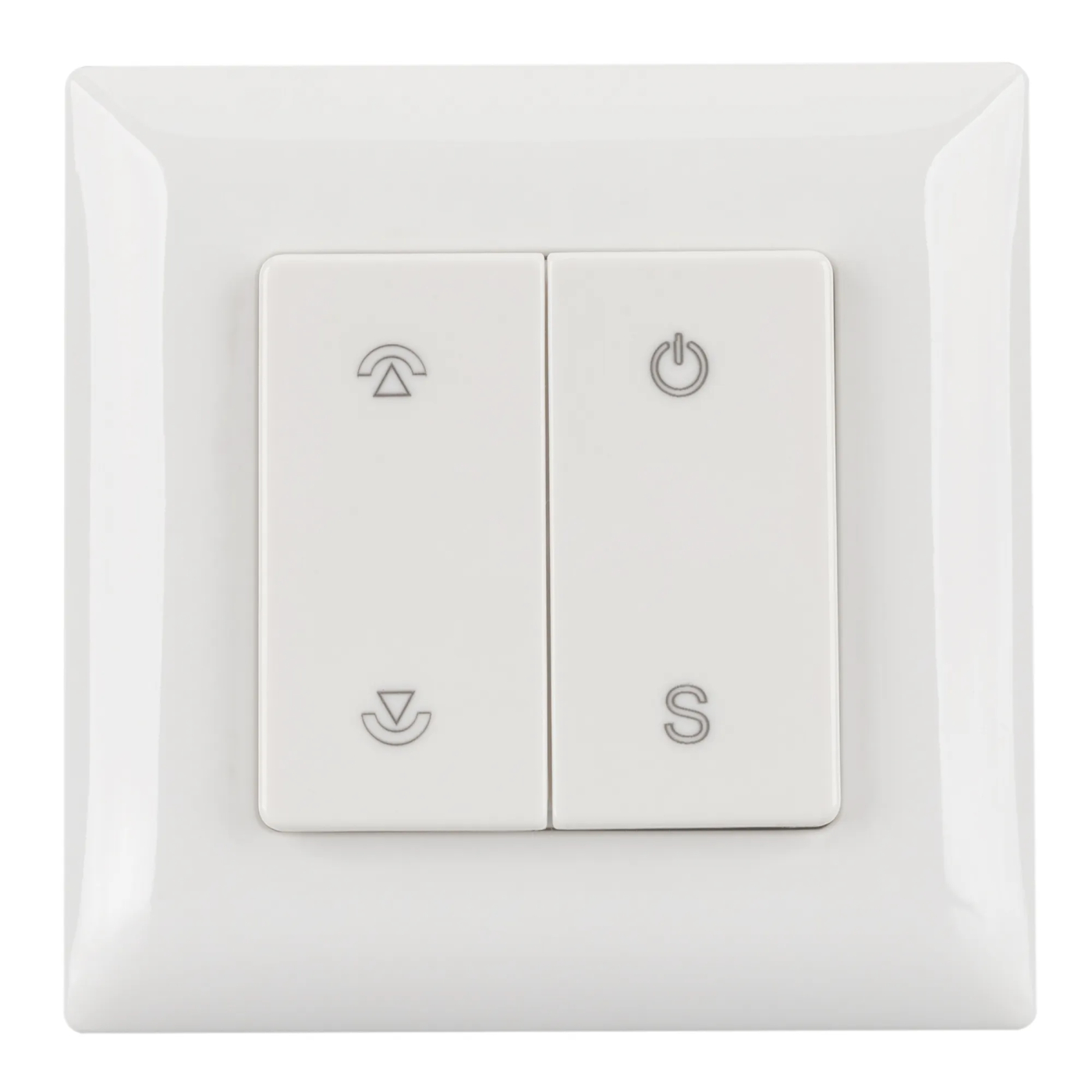 Изображение товара Панель SMART-P46-DIM-P-SUF (3V, 1 зона, Knob, 2.4G) (Arlight, Пластик) 028300