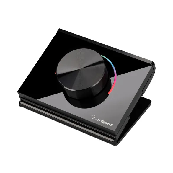 Изображение товара Панель Rotary SMART-P100-RGB Black (3V, 2.4G) (Arlight, IP20 Пластик, 5 лет) 031957