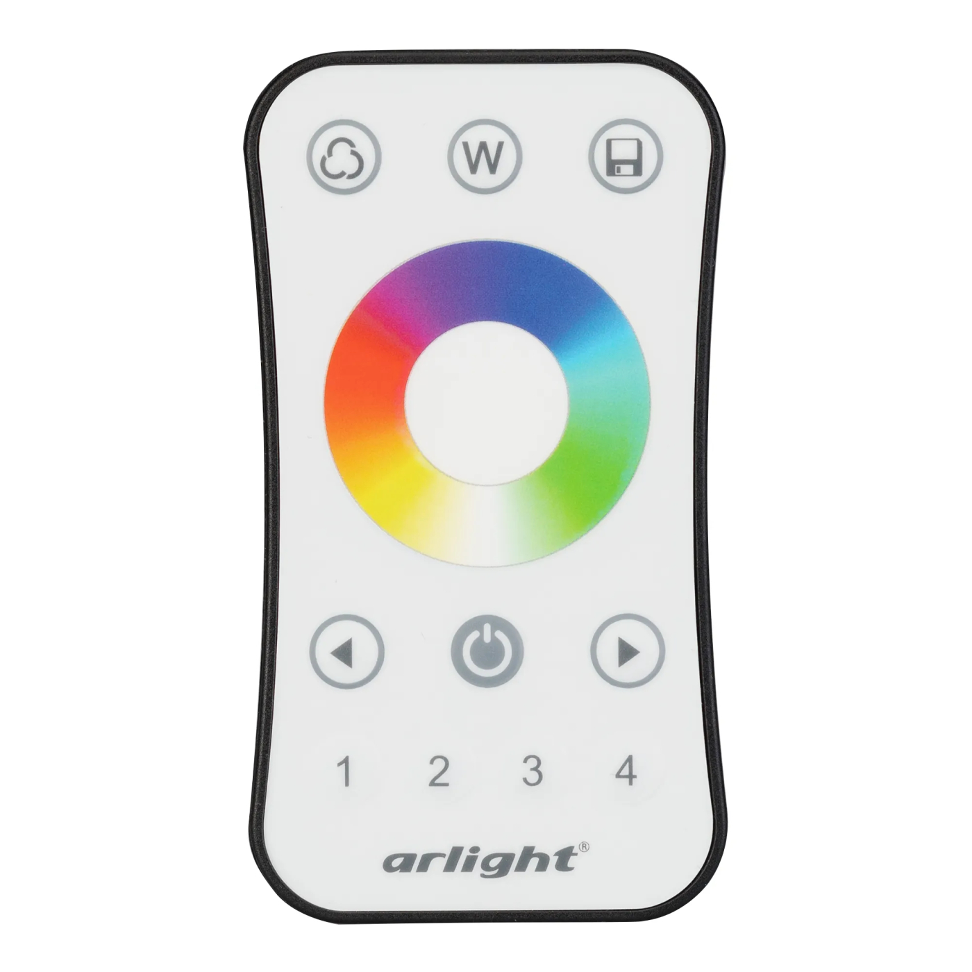 Изображение товара Пульт SMART-R15-RGBW (4 зоны, 2.4G) (Arlight, IP20 Пластик, 5 лет) 022672