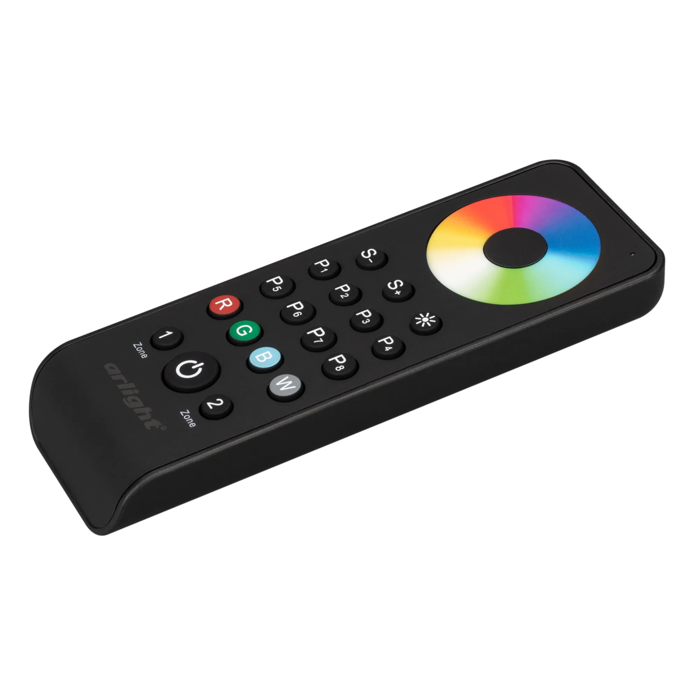 Изображение товара Пульт SMART-R43-RGBW Black (2 зоны, 2.4G) (Arlight, IP20 Пластик, 5 лет) 031938