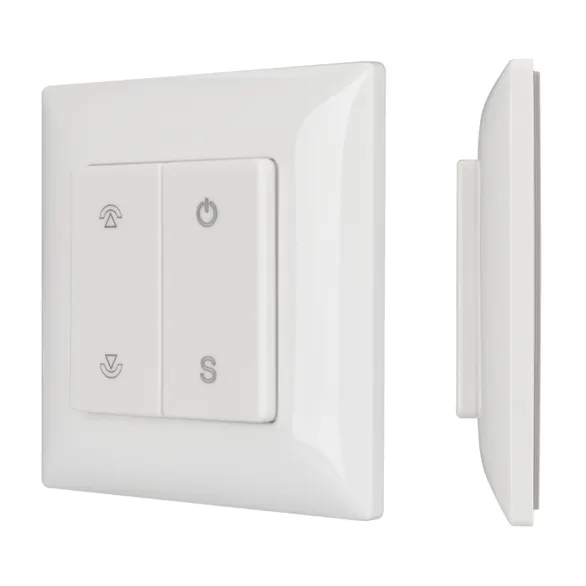 Изображение товара Панель SMART-P46-DIM-P-SUF (3V, 1 зона, Knob, 2.4G) (Arlight, Пластик) 028300