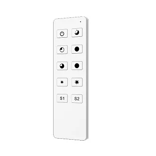 Изображение товара INTELLIGENT ARLIGHT Пульт SMART-801-22-1G-2SC-DIM White (3V, 2.4G) (IARL, IP20 Пластик, 5 лет) 045930