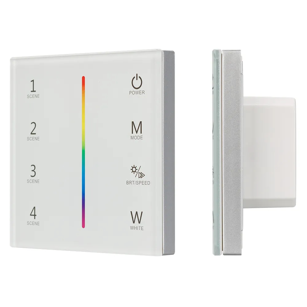 Изображение товара Панель Sens SMART-P22-RGBW White (12-24V, 4x3A, 2.4G) (Arlight, IP20 Пластик, 5 лет) 025168