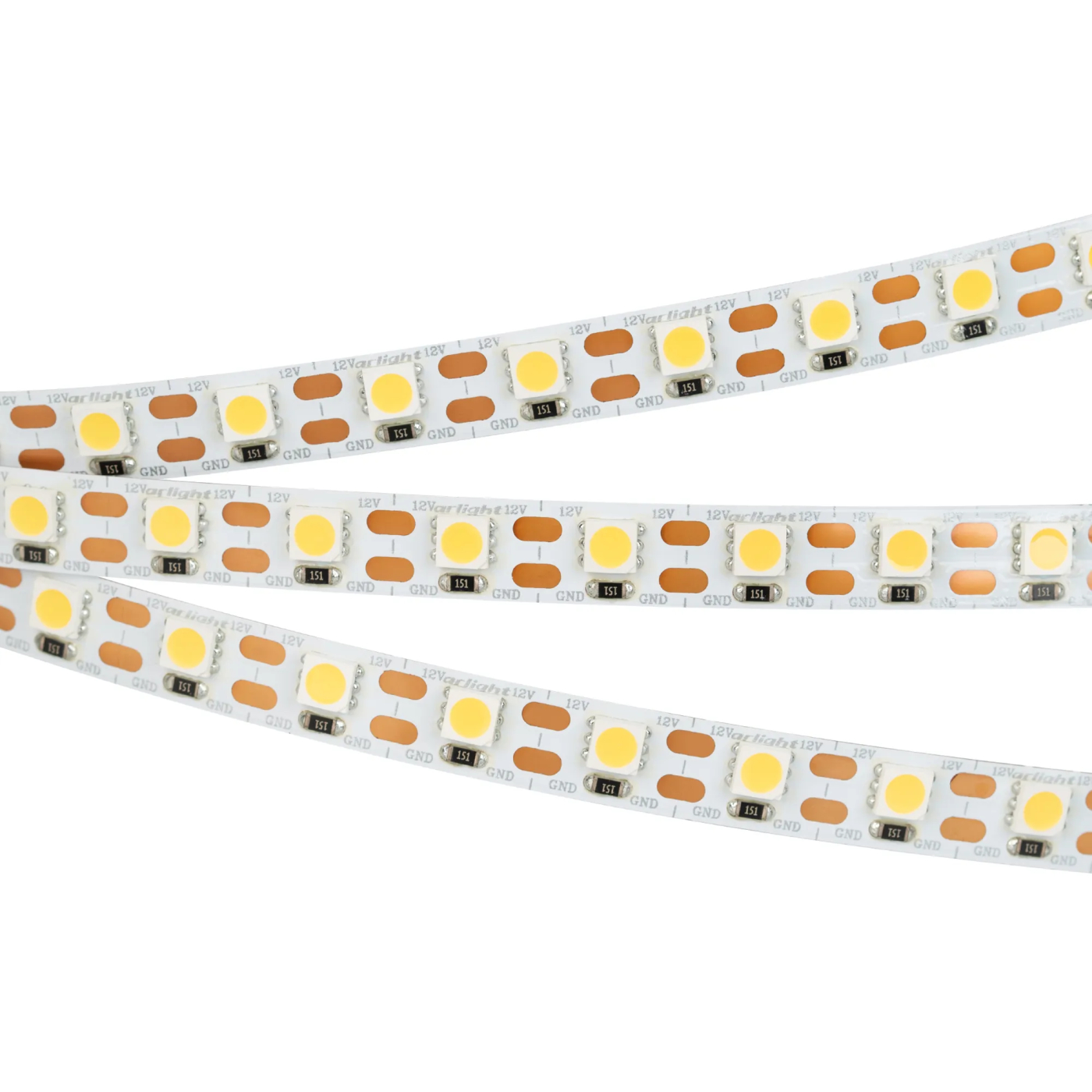 Изображение товара Светодиодная лента RT 2-5000 12V Cx1 White6000 2x (5060, 360 LED, LUX) (Arlight, 15.6 Вт/м, IP20) 011705