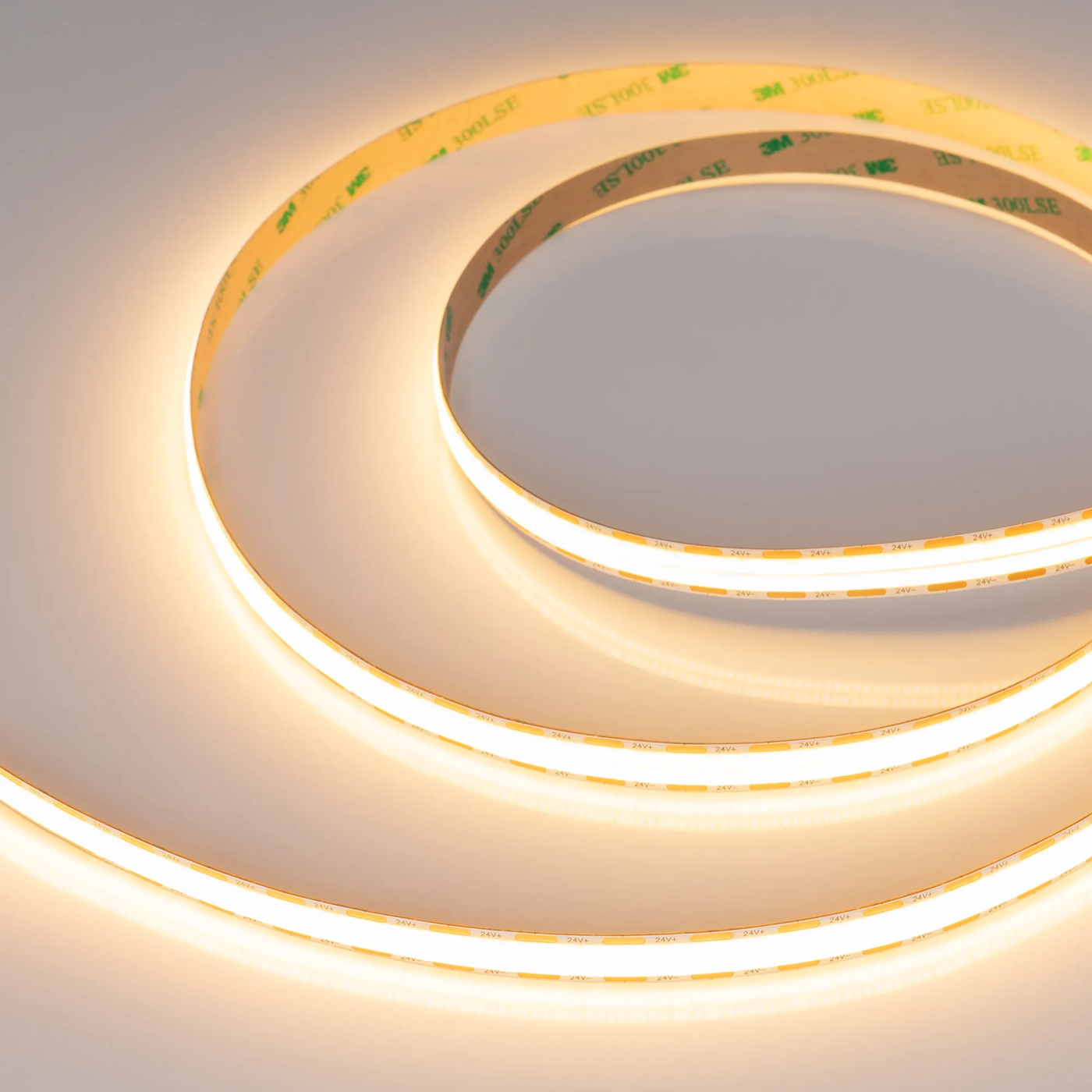 Изображение товара Светодиодная лента COB-X1088-12mm 24V Warm2700 (22 W/m, IP20, 5m) (Arlight, 5 лет) 046933