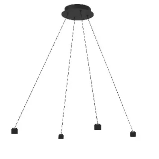Изображение товара Подвес с питанием ART-APRIORI-CANOPY-HANG-4A-L5000-POWER (BK) (Arlight, IP20 Металл, 3 года) 049353