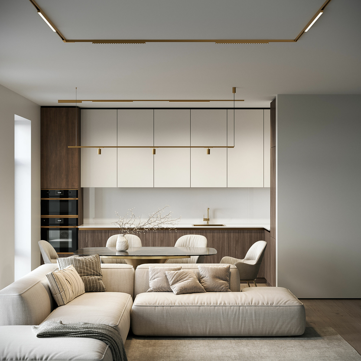 Изображение товара Прямой коннектор латунь 85008/00 Brass Line Magnetic Elektrostandard