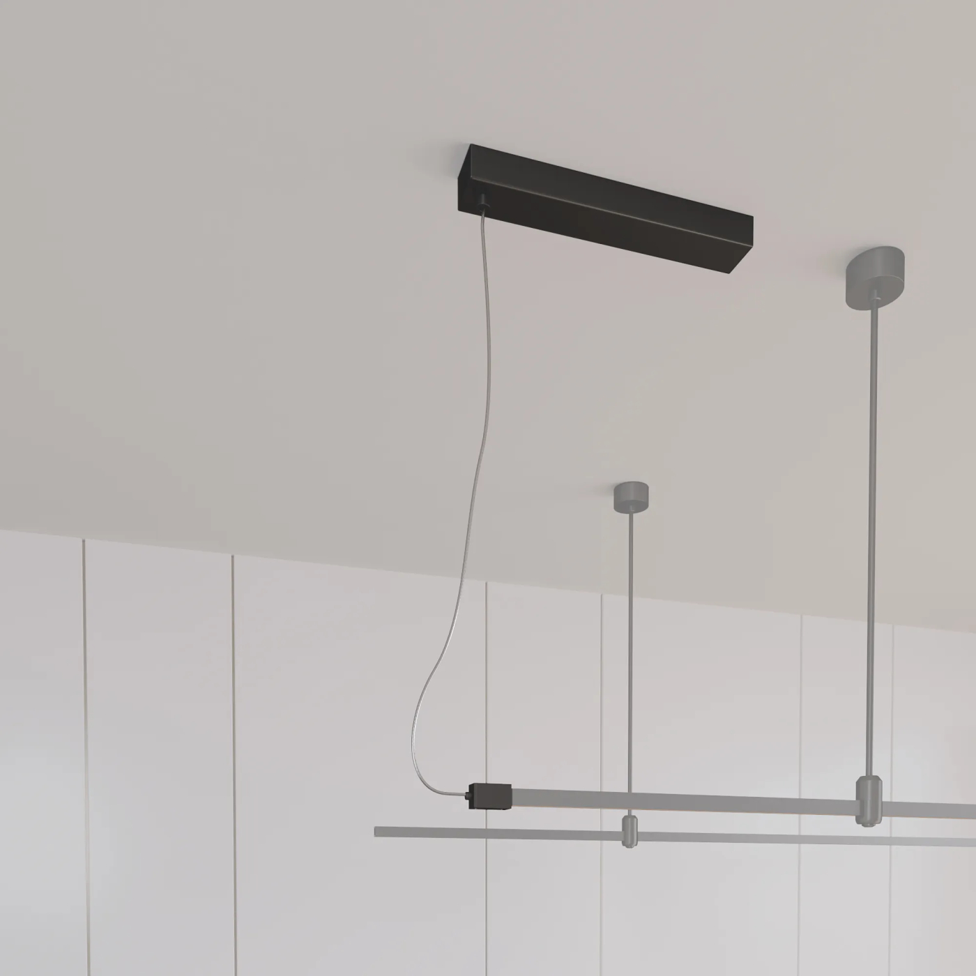 Изображение товара Потолочный короб ART-APRIORI-POWER-BOX-SIDE-L1500 (BK) (Arlight, IP20 Металл, 3 года) 039644