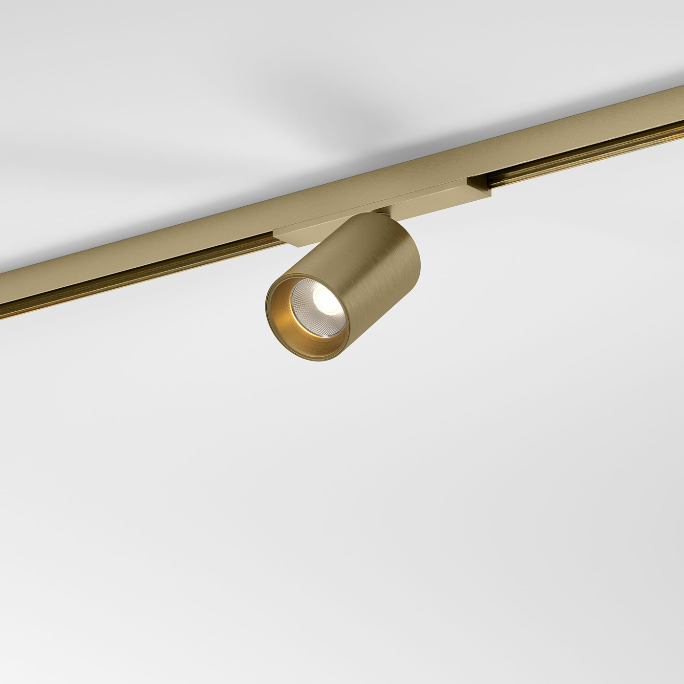 Изображение товара Трековый поворотный светильник 10W 3000K латунь 85525/01 Brass Line Magnetic Elektrostandard