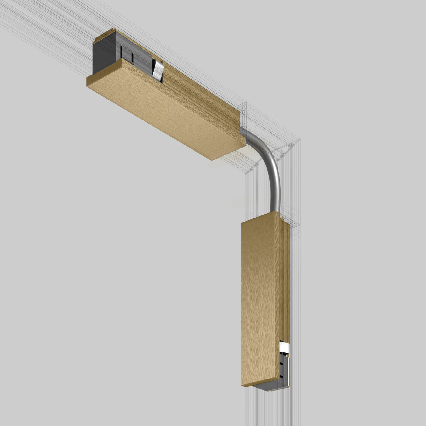Изображение товара Гибкий коннектор латунь 85007/00 Brass Line Magnetic Elektrostandard