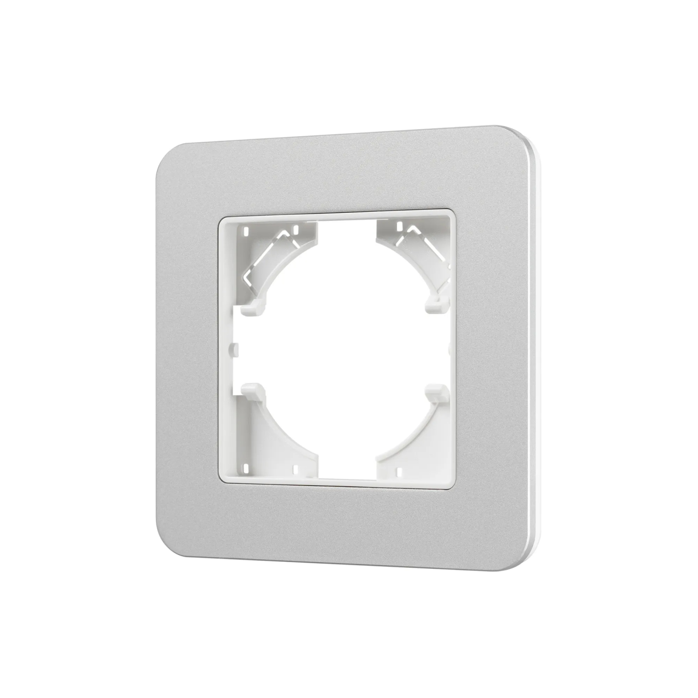 Изображение товара Рамка алюминиевая на 1 пост FRM-AKIRY-SFAL-1-SR (Arlight, -) 049684