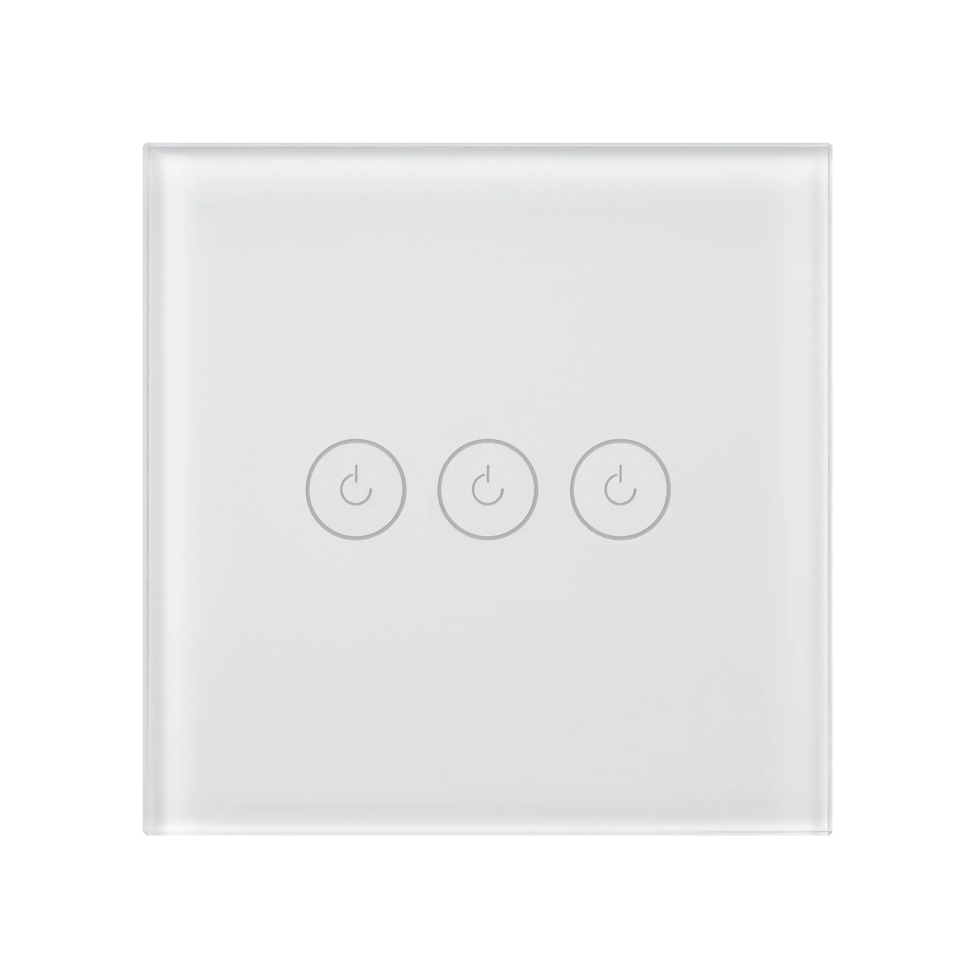 Изображение товара Выключатель сенсорный SWT-OMALI-S03-ZB-WH (250V, 10A, Zigbee) (Arlight, Стекло) 050042