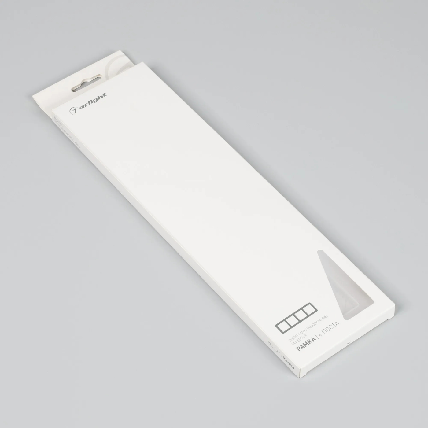 Изображение товара Рамка пластиковая на 4 поста FRM-PERIO-PL-4-GR (Arlight, -) 049760