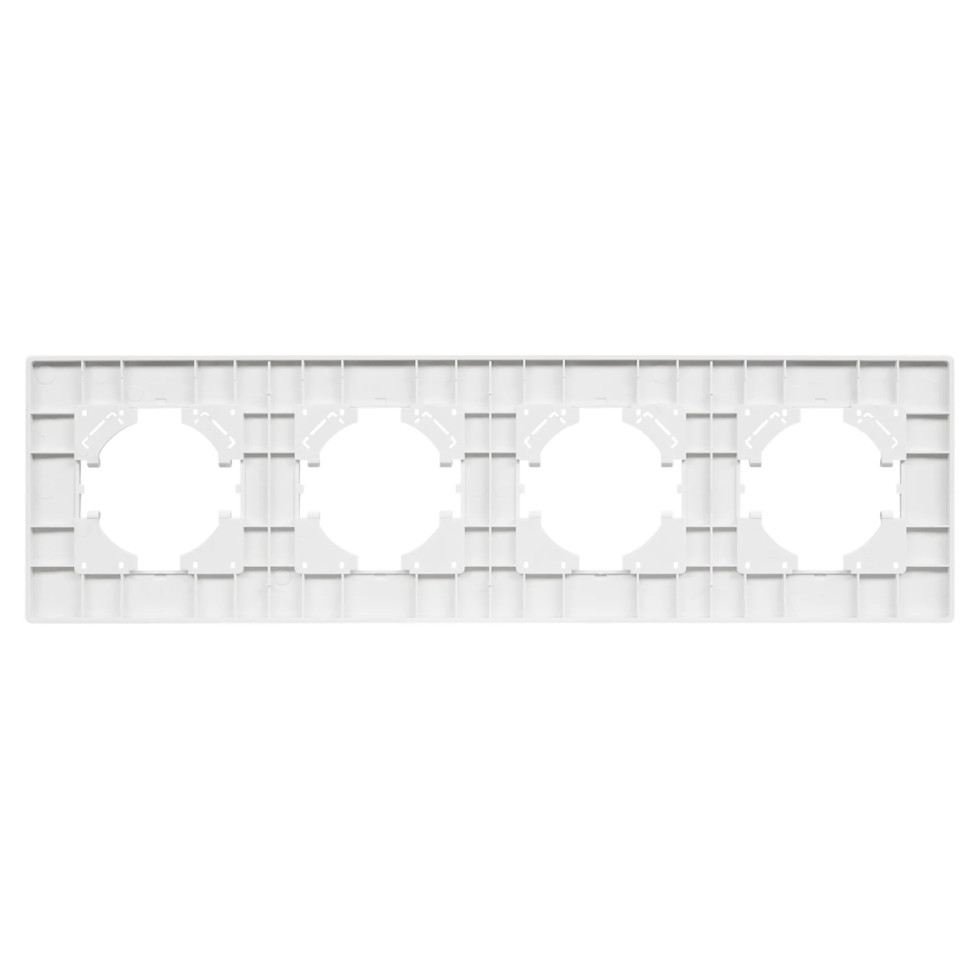 Изображение товара Рамка пластиковая на 4 поста FRM-PERIO-PL-4-BK (Arlight, -) 049759
