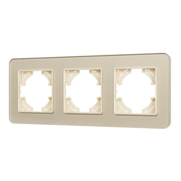 Изображение товара Рамка стеклянная на 3 поста FRM-OMALI-GS-3-GD (Arlight, -) 049699