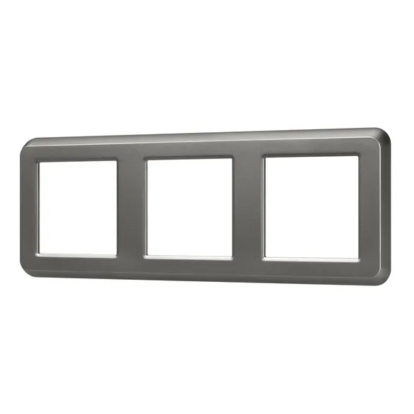 Изображение товара Рамка пластиковая на 3 поста FRM-VERSA-PL-3-GR (Arlight, -) 043785