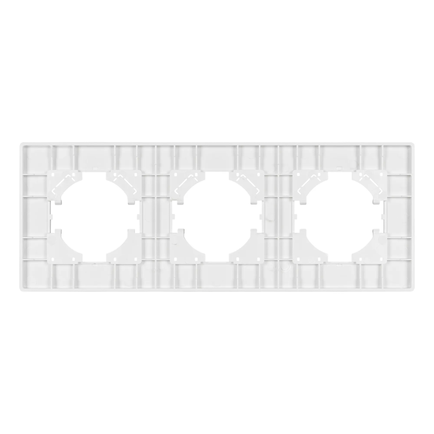 Изображение товара Рамка пластиковая на 3 поста FRM-PERIO-PL-3-BK (Arlight, -) 049755