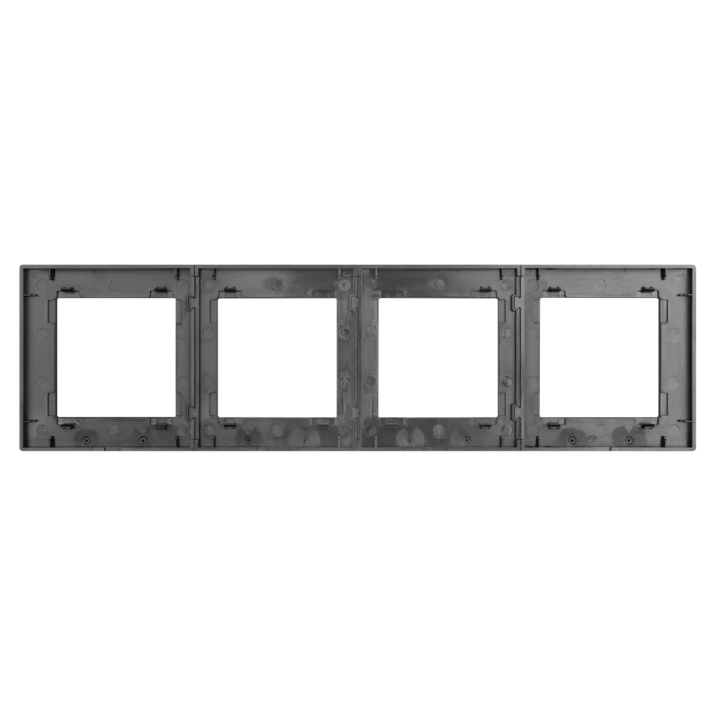 Изображение товара Рамка алюминиевая на 4 поста FRM-PRESTO-ALS-4-BK (Arlight, -) 043862
