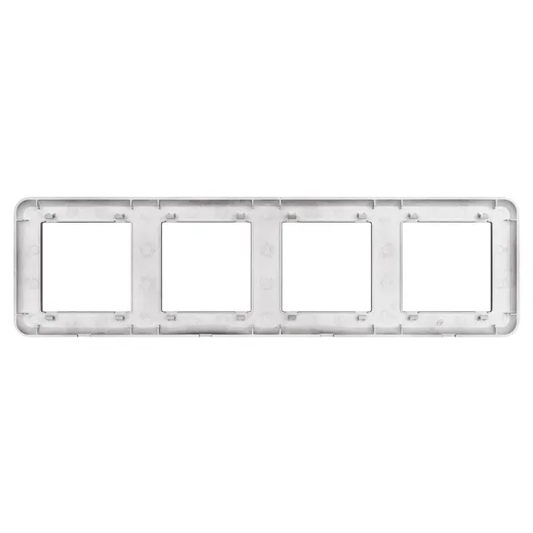 Изображение товара Рамка пластиковая на 4 поста FRM-VERSA-PL-4-BK (Arlight, -) 045188
