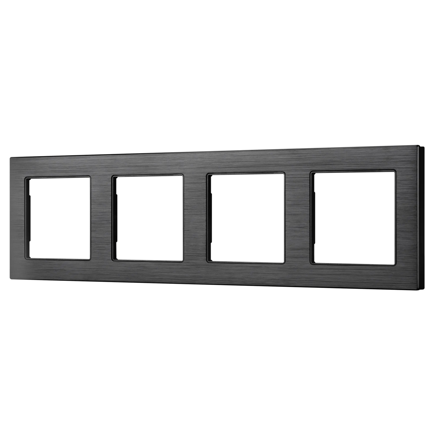 Изображение товара Рамка алюминиевая на 4 поста FRM-PRESTO-ALS-4-BK (Arlight, -) 043862