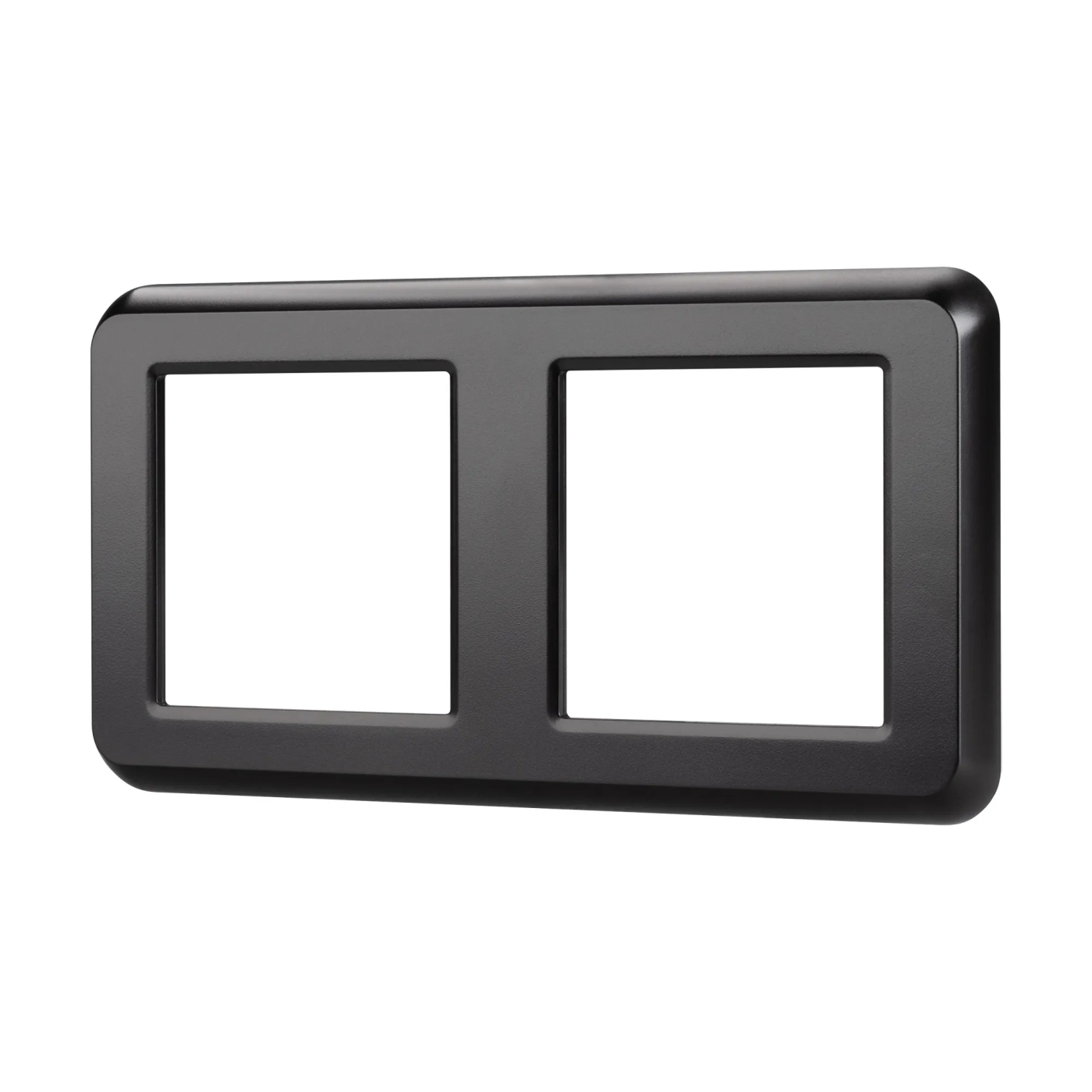 Изображение товара Рамка пластиковая на 2 поста FRM-VERSA-PL-2-BK (Arlight, -) 043778