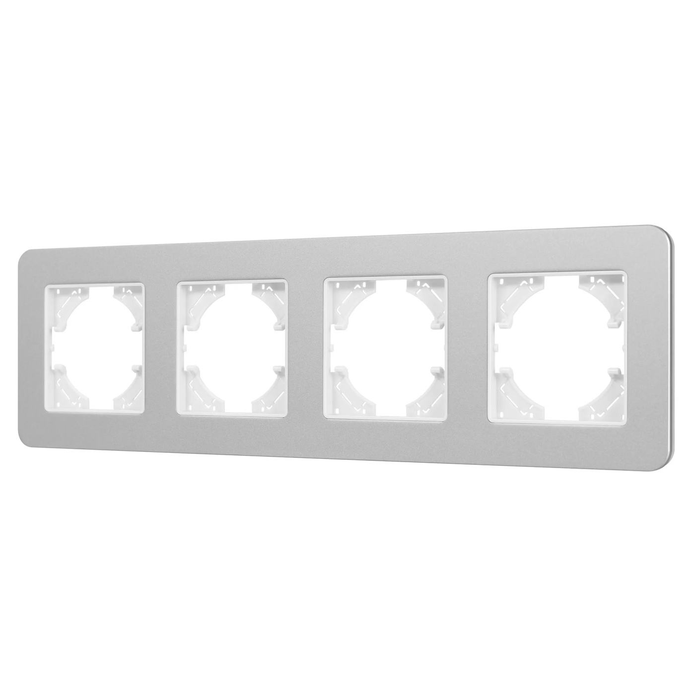 Изображение товара Рамка алюминиевая на 4 поста FRM-AKIRY-SFAL-4-SR (Arlight, -) 049743