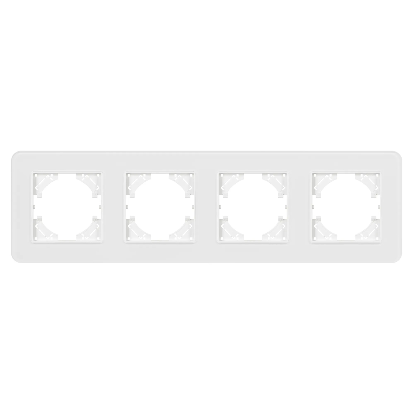 Изображение товара Рамка стеклянная на 4 поста FRM-OMALI-GS-4-WH (Arlight, -) 049700