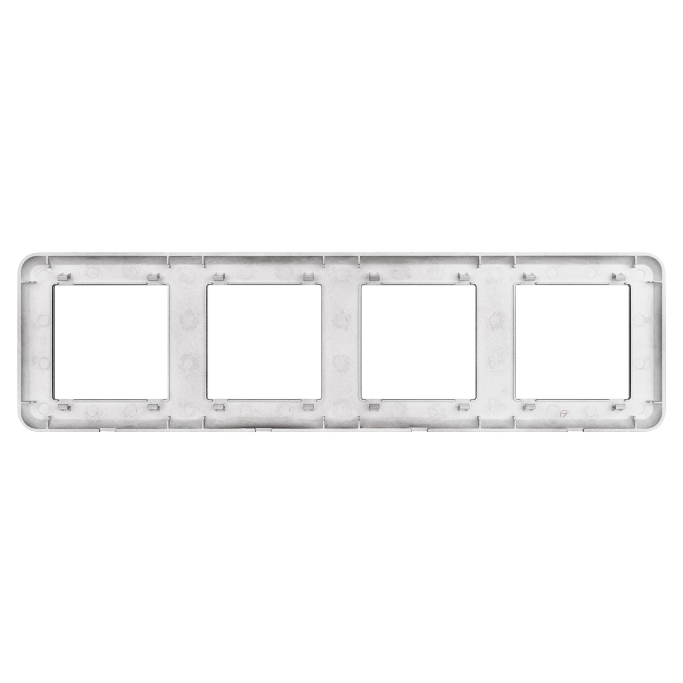 Изображение товара Рамка пластиковая на 4 поста FRM-VERSA-PL-4-BK (Arlight, -) 045188
