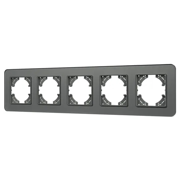 Изображение товара Рамка стеклянная на 5 постов FRM-OMALI-GS-5-GR (Arlight, -) 049706