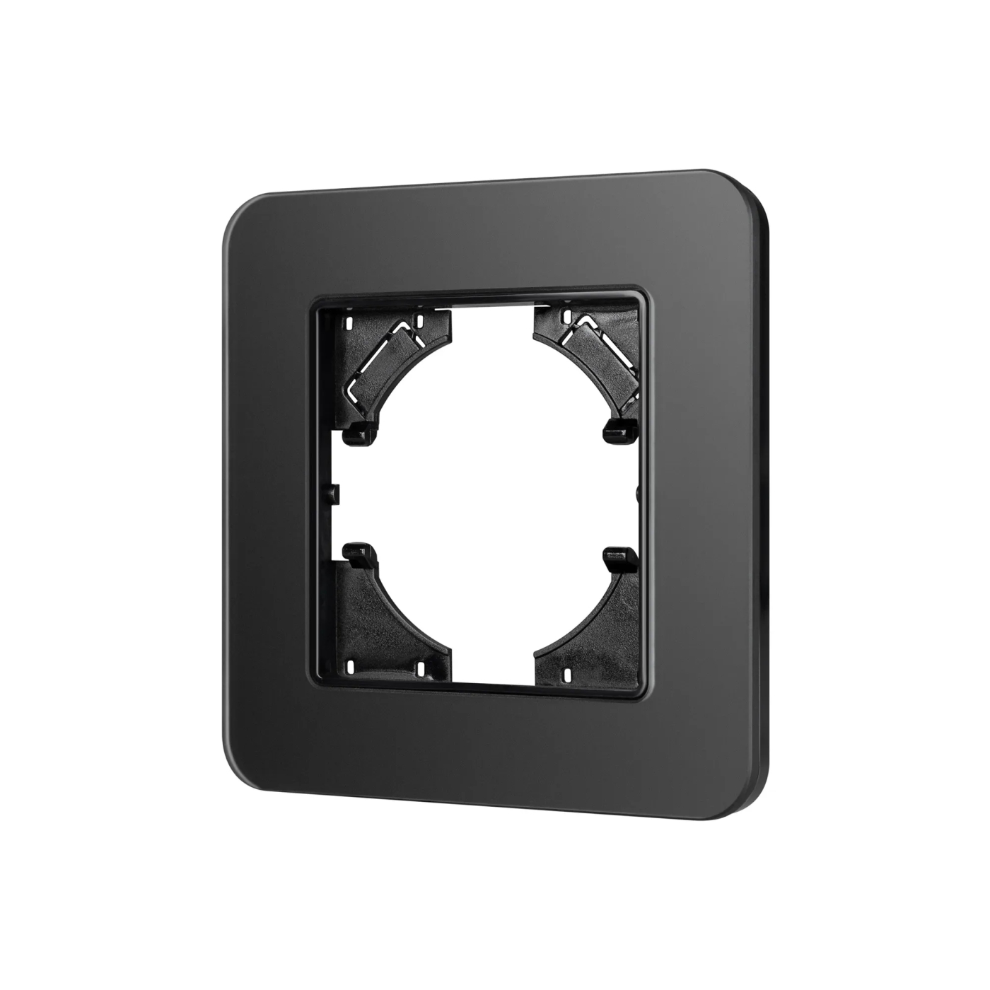 Изображение товара Рамка стеклянная на 1 пост FRM-OMALI-SFGS-1-BK (Arlight, -) 049676