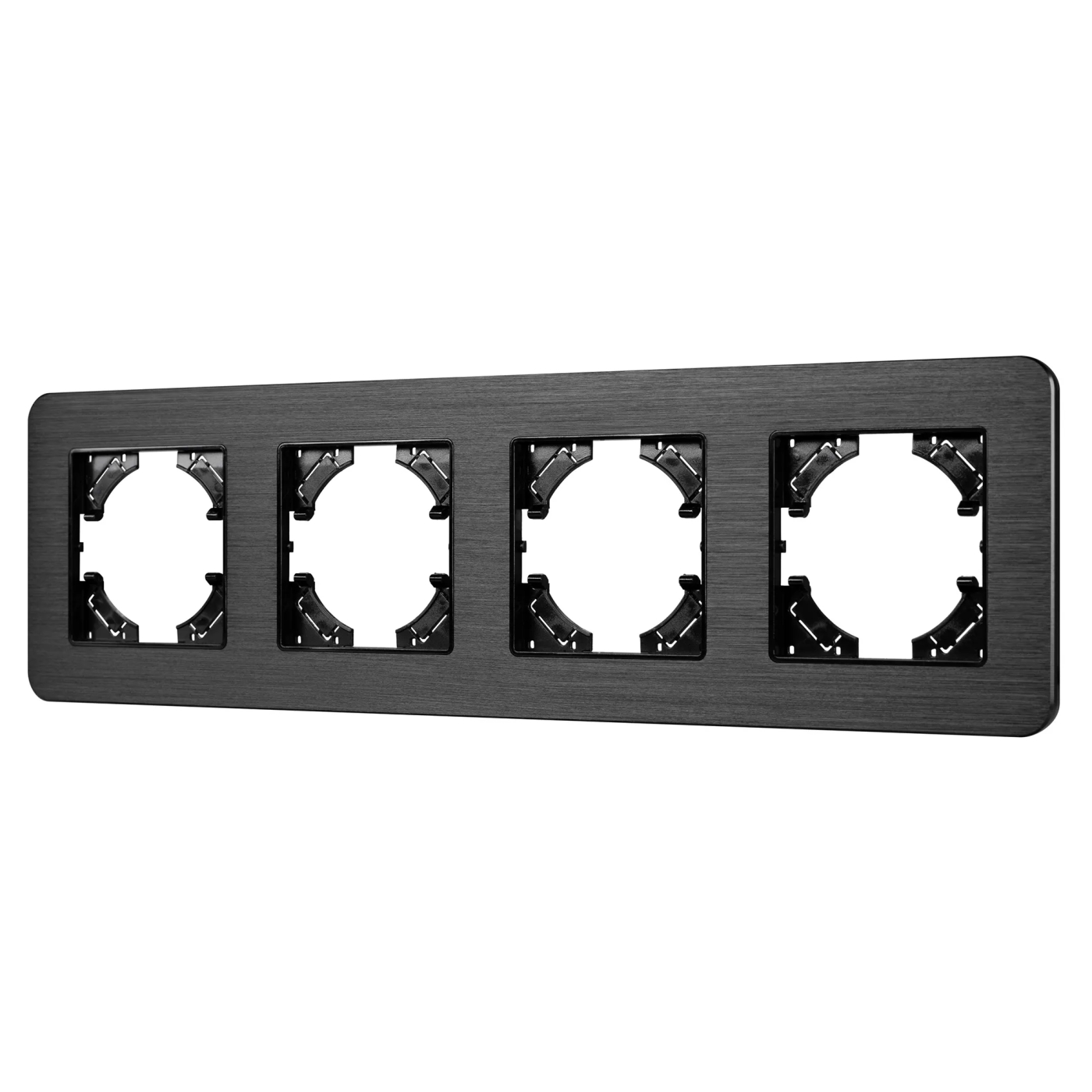 Изображение товара Рамка алюминиевая на 4 поста FRM-AKIRY-AL-4-BK (Arlight, -) 049732