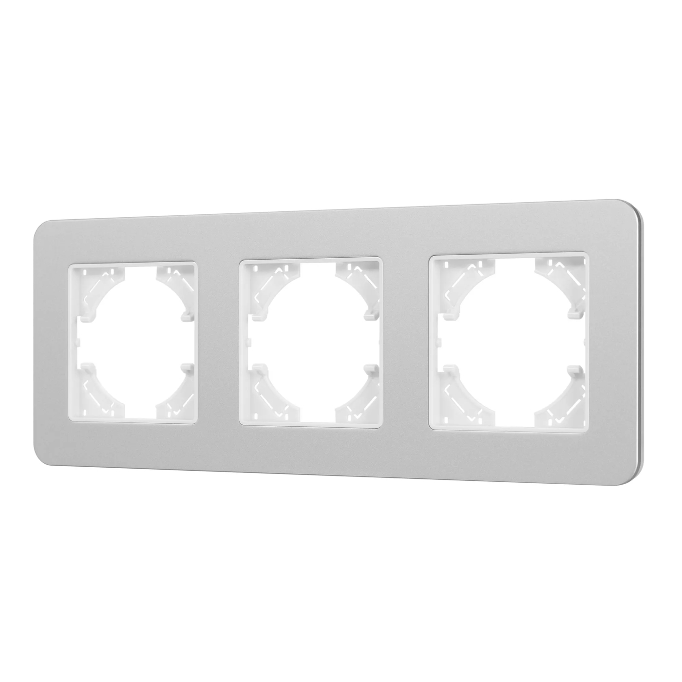 Изображение товара Рамка алюминиевая на 3 поста FRM-AKIRY-SFAL-3-SR (Arlight, -) 049740