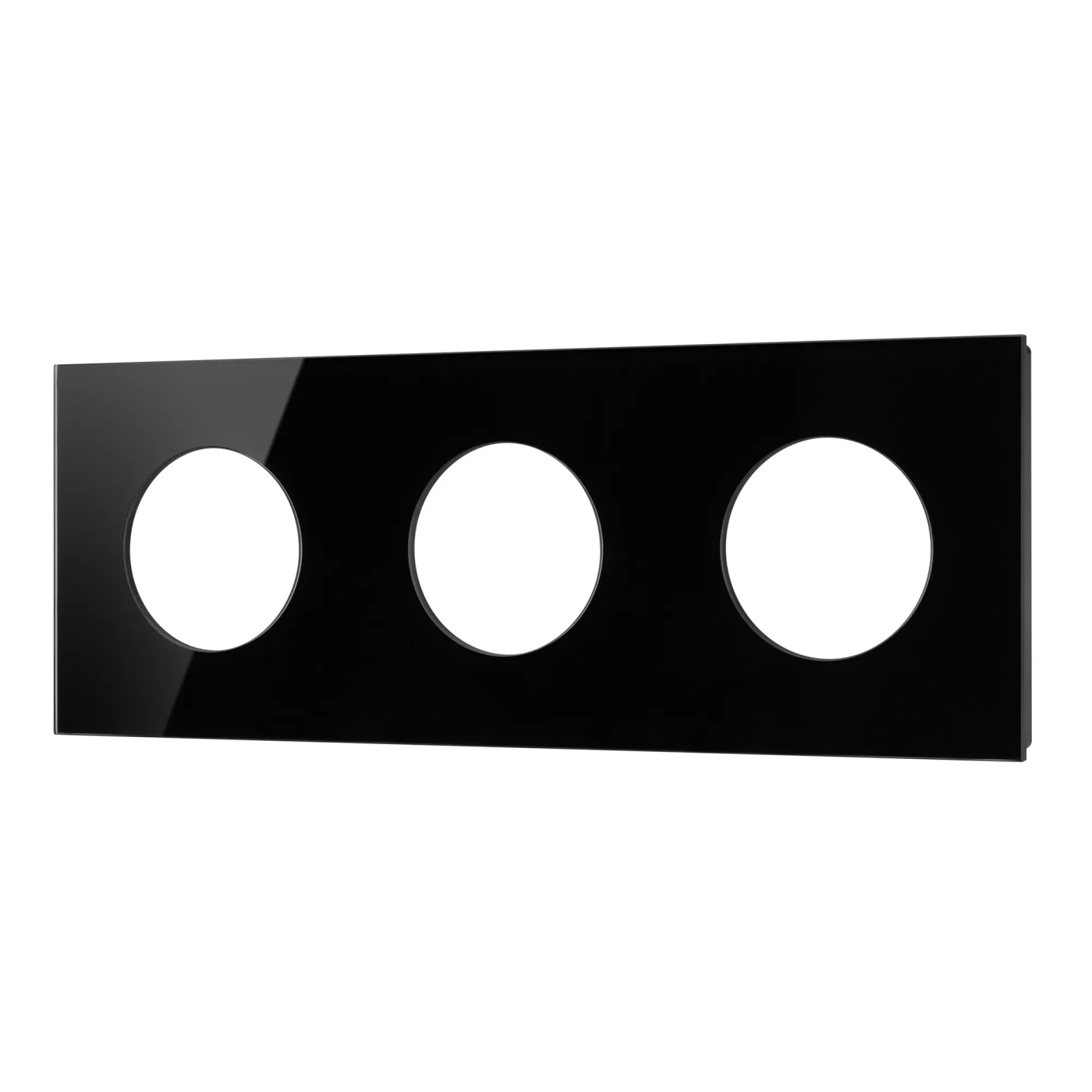 Изображение товара Рамка стеклянная на 3 поста FRM-GLARE-GC-3-BK (Arlight, -) 043839