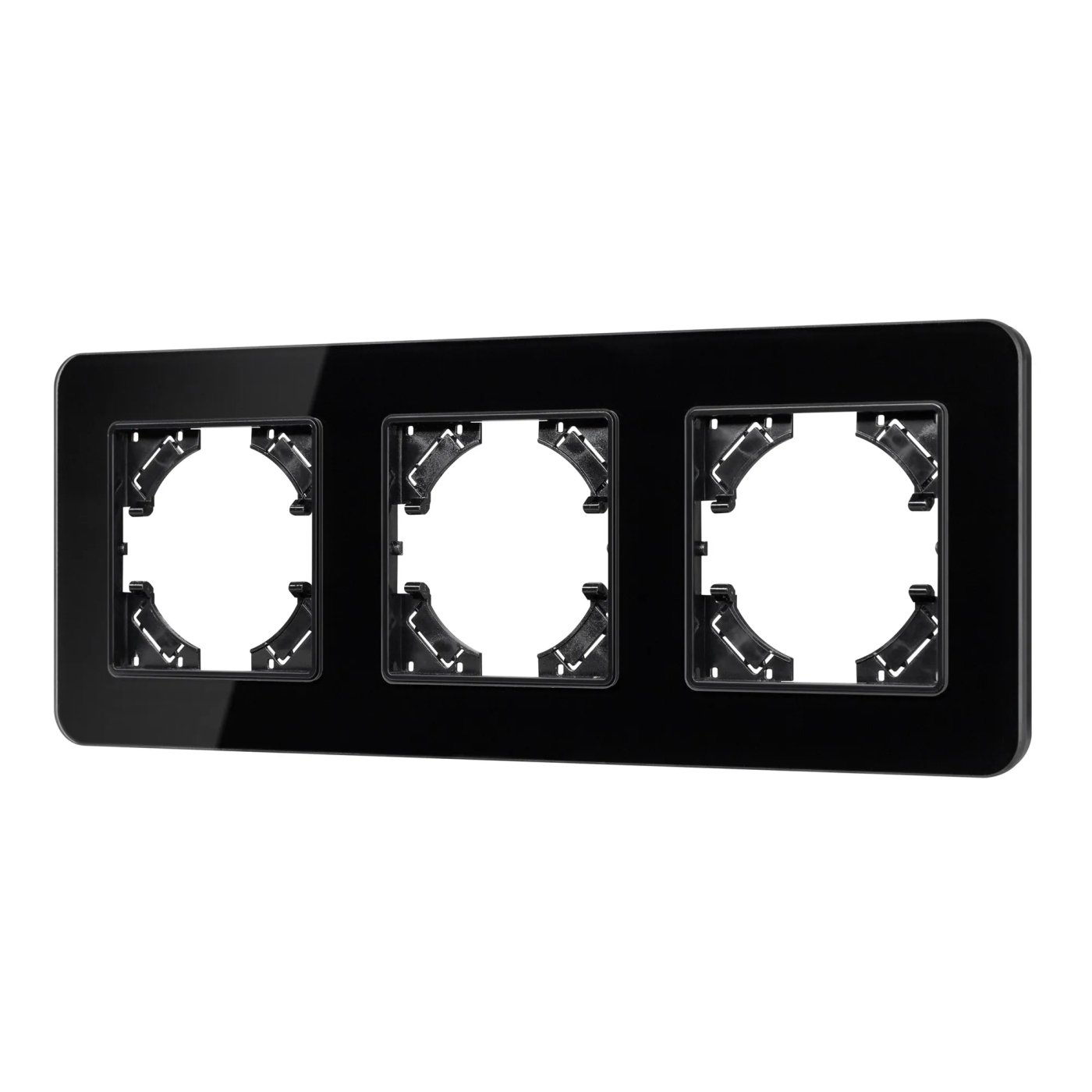 Изображение товара Рамка стеклянная на 3 поста FRM-OMALI-GS-3-BK (Arlight, -) 049697