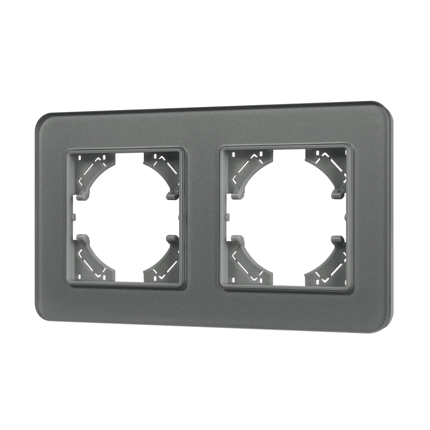 Изображение товара Рамка стеклянная на 2 поста FRM-OMALI-GS-2-GR (Arlight, -) 049694